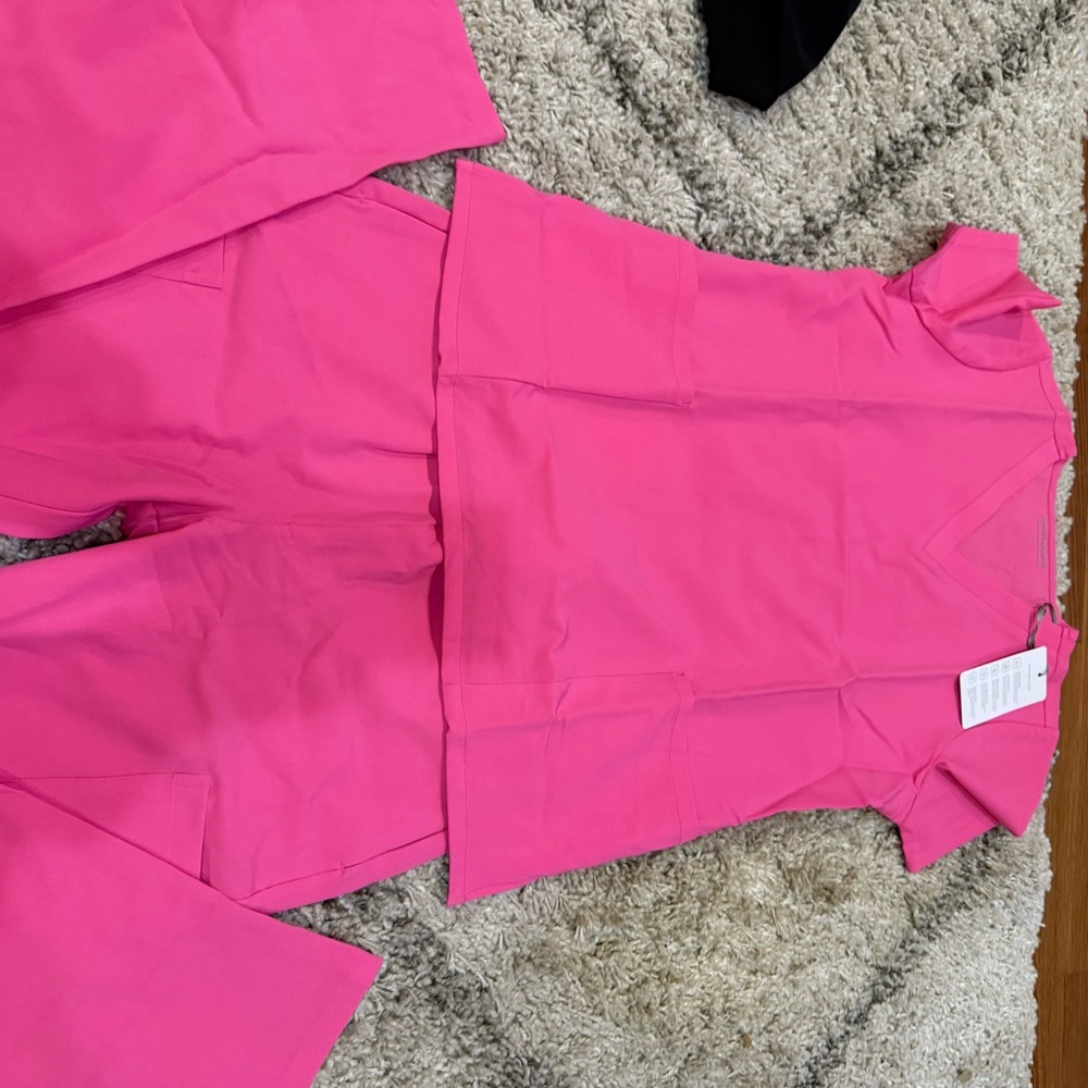 Pink Women's Scrub Set